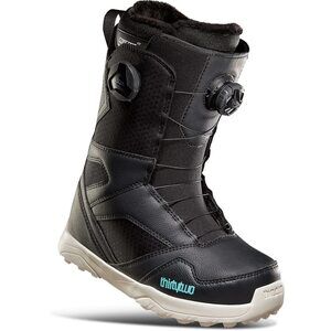 NEW THIRTYTWO WOMEN'S STW DOUBLE BOA SNOWBOARD BOOTS - BLACK 9